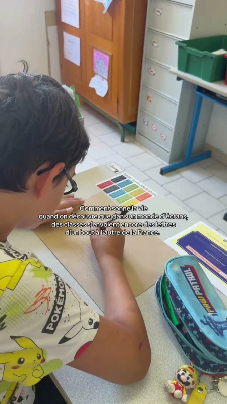 On a adoré rencontrer les élèves de cette école d’Aups dans le Var 🥹
